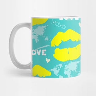 In love with a world Mug